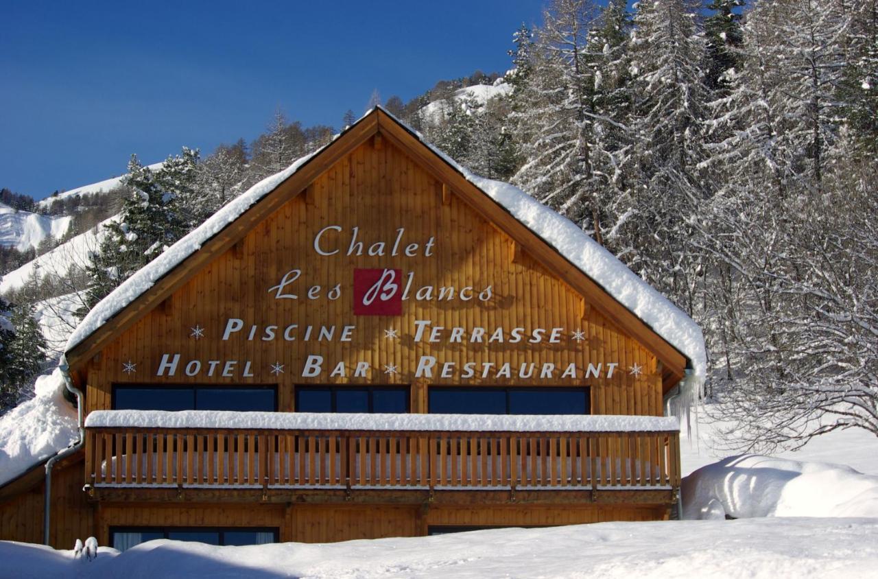 Chalet Hotel Les Blancs Pra Loup Esterno foto